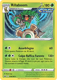 Rillaboom 018/198 Reverse NM (ITA)