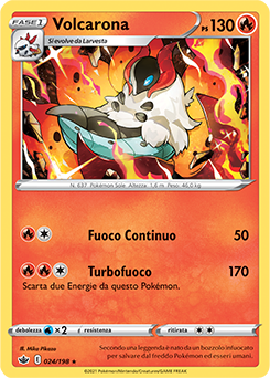 Volcarona 024/198 Reverse NM (ITA)