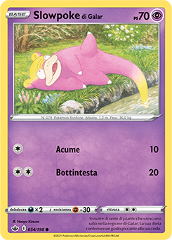 Slowpoke di Galar 054/198 NM (ITA)