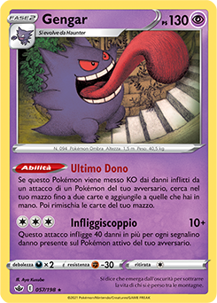 Gengar 057/198 Reverse NM (ITA)