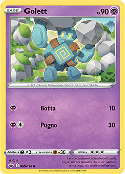 Golett 065/198 Reverse NM (ITA)
