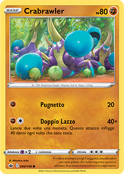 Crabrawler 084/198 Reverse NM (ITA)