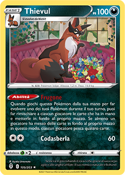 Thievul 105/203 Reverse NM (ITA)
