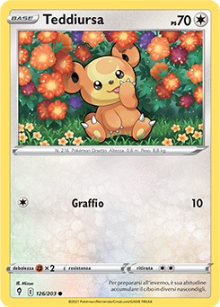 Teddiursa 126/203 Reverse NM (ITA)