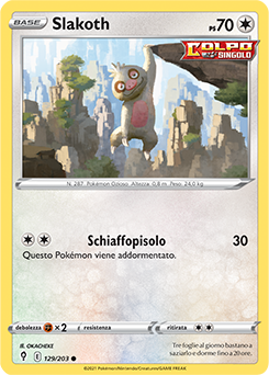 Slakoth 129/203 NM (ITA)