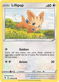 Lillipup 133/203 Reverse NM (ITA)