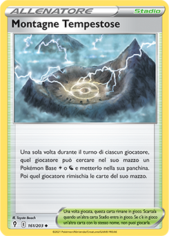 Montagne Tempestose 161/203 Reverse NM (ITA)