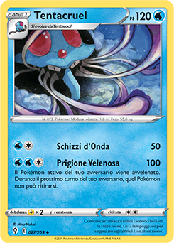 Tentacruel 027/203 Reverse NM (ITA)