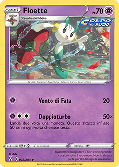 Floette 072/203 Reverse NM (ITA)