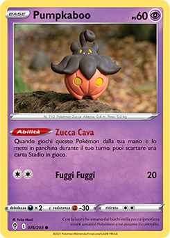 Pumpkaboo 076/203 Reverse NM (ITA)