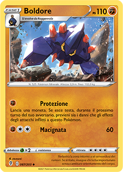 Boldore 087/203 Reverse NM (ITA)