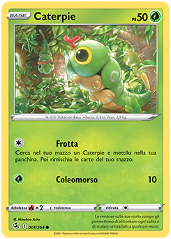 Caterpie 001/264 NM (ITA)