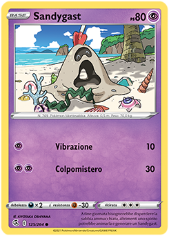 Sandygast 125/264 Reverse NM (ITA)