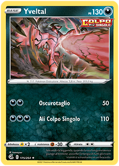 Yveltal 175/264 Reverse NM (ITA)