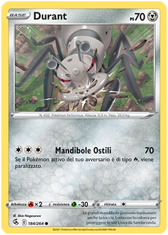 Durant 184/264 Reverse NM (ITA)