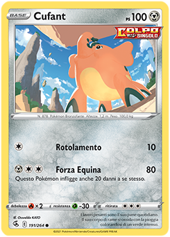 Cufant 191/264 Reverse NM (ITA)