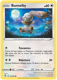 Bunnelby 214/264 Reverse NM (ITA)