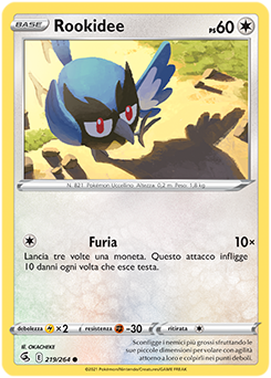 Rookidee 219/264 NM (ITA)