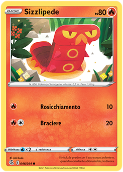Sizzlipede 046/264 NM (ITA)