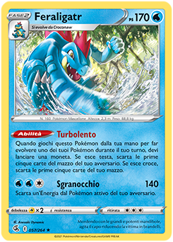 Feraligatr 057/264 Reverse NM (ITA)