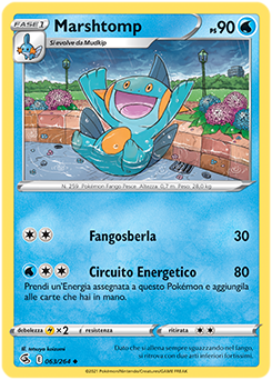 Marshtomp 063/264 Reverse NM (ITA)