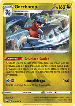 Garchomp 109/172 Reverse NM (ITA)