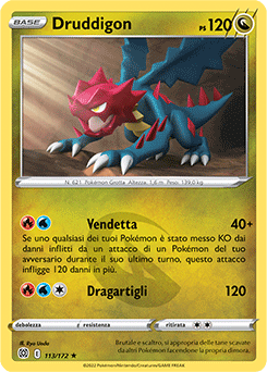 Druddigon 113/172 Reverse NM (ITA)
