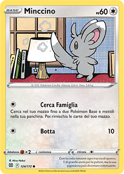 Minccino 124/172 Reverse NM (ITA)