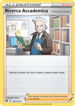 Ricerca Accademica (Professor Rowan) 147/172 Holo NM (ITA)