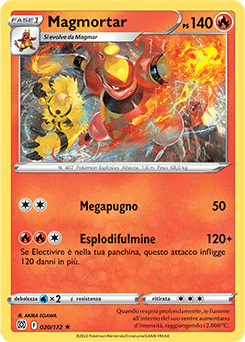Magmortar 020/172 Reverse NM (ITA)
