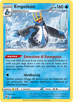 Empoleon 037/172 Holo NM (ITA)