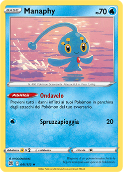 Manaphy 041/172 Reverse NM (ITA)