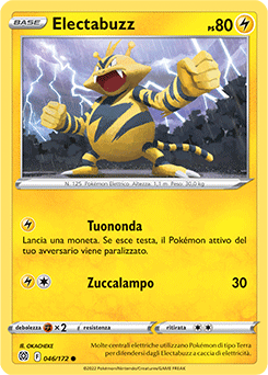 Electabuzz 046/172 Reverse NM (ITA)