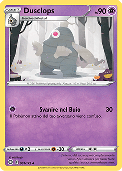 Dusclops 061/172 NM (ITA)