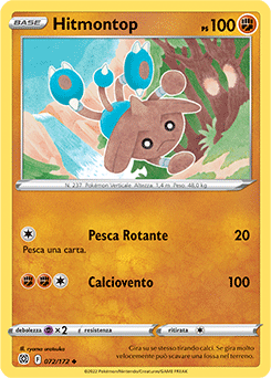 Hitmontop 072/172 Reverse NM (ITA)