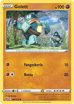 Golett 082/172 Reverse NM (ITA)