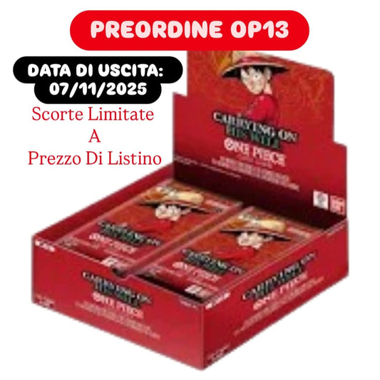 Box OP13 Carrying On His Will (ENG)