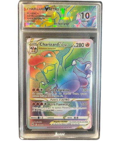 Grading Carta Singola in Hard Case Personalizzata Olografica