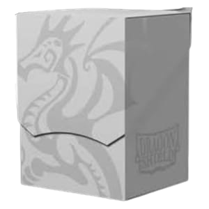 Dragon Shield Deck Shell Ashen White/Black
