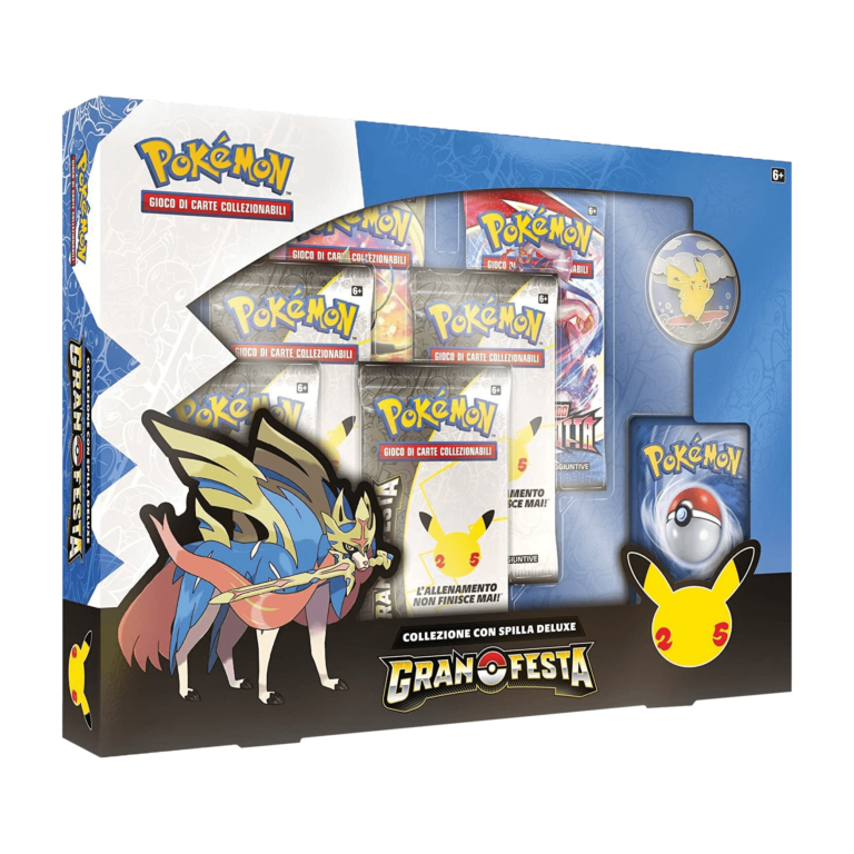 Collezione con Spilla Deluxe Zacian (ITA)