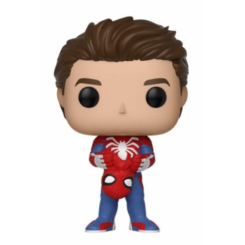 Spider-Man POP! Vinyl Figure Unmasked Spider-Man 395