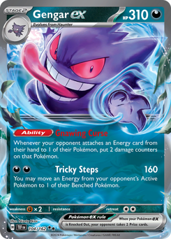 Gengar-ex 104/218 NM (ITA)