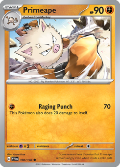 Primeape 108/198 NM (ITA)