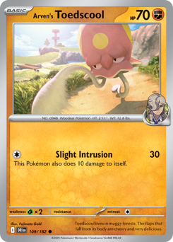Toedscool di Pepe 109/244 Reverse NM (ITA)