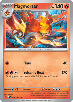 Magmortar 010/245 Reverse NM (ITA)