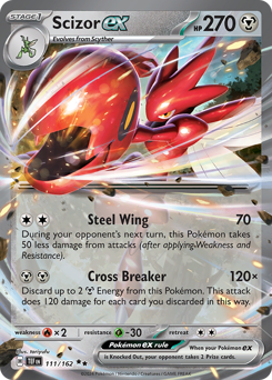 Scizor-ex 111/218 NM (ITA)