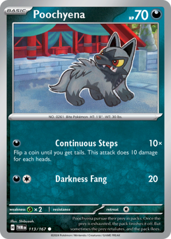 Poochyena 113/226 Reverse NM (ITA)