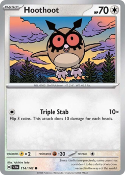 Hoothoot 114/175 Reverse NM (ITA)