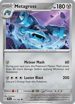 Metagross 115/218 Reverse NM (ITA)