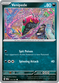 Venipede 115/226 Reverse NM (ITA)